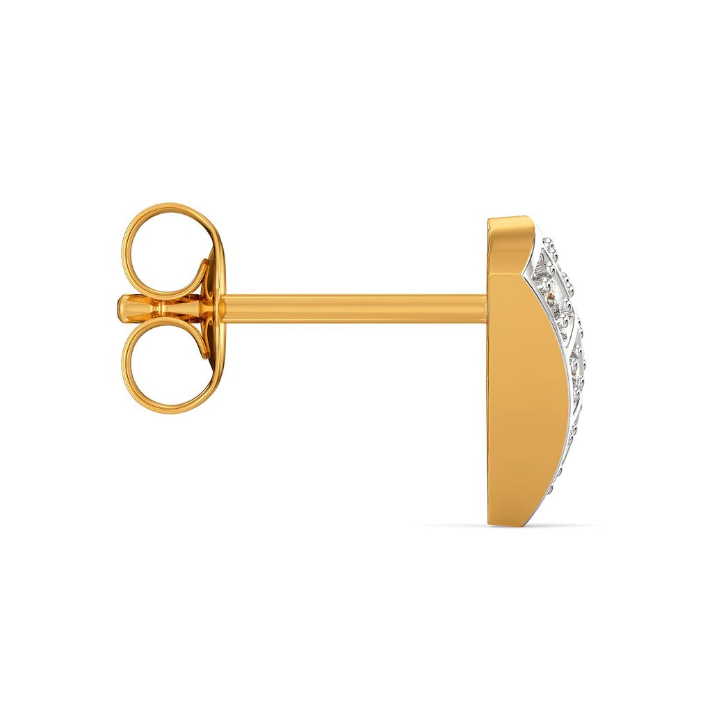Check Together Diamond Earrings