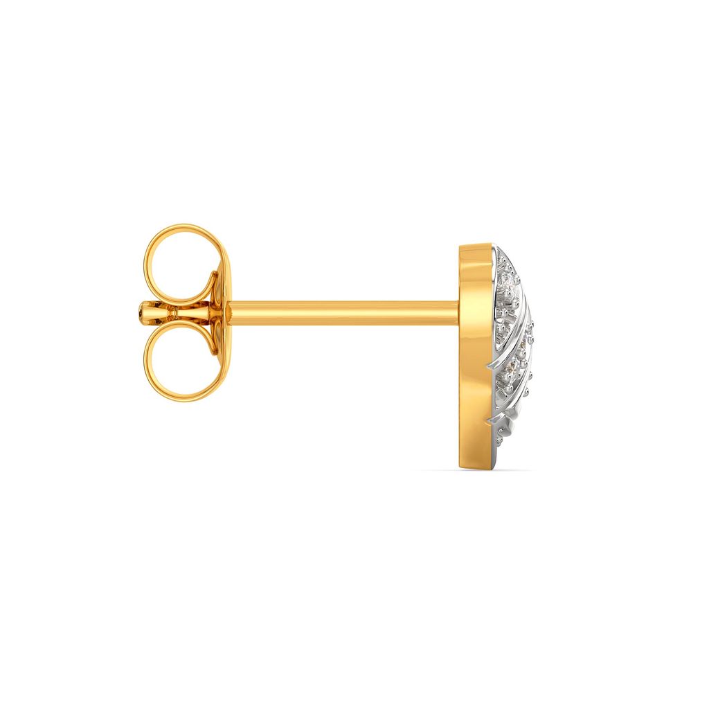 Playful Checks Diamond Earrings