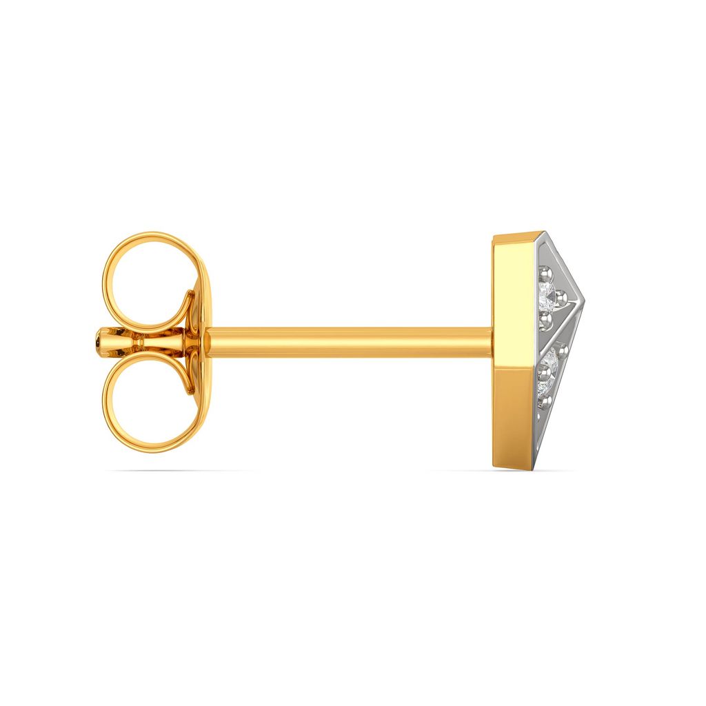Crush O Check Diamond Earrings