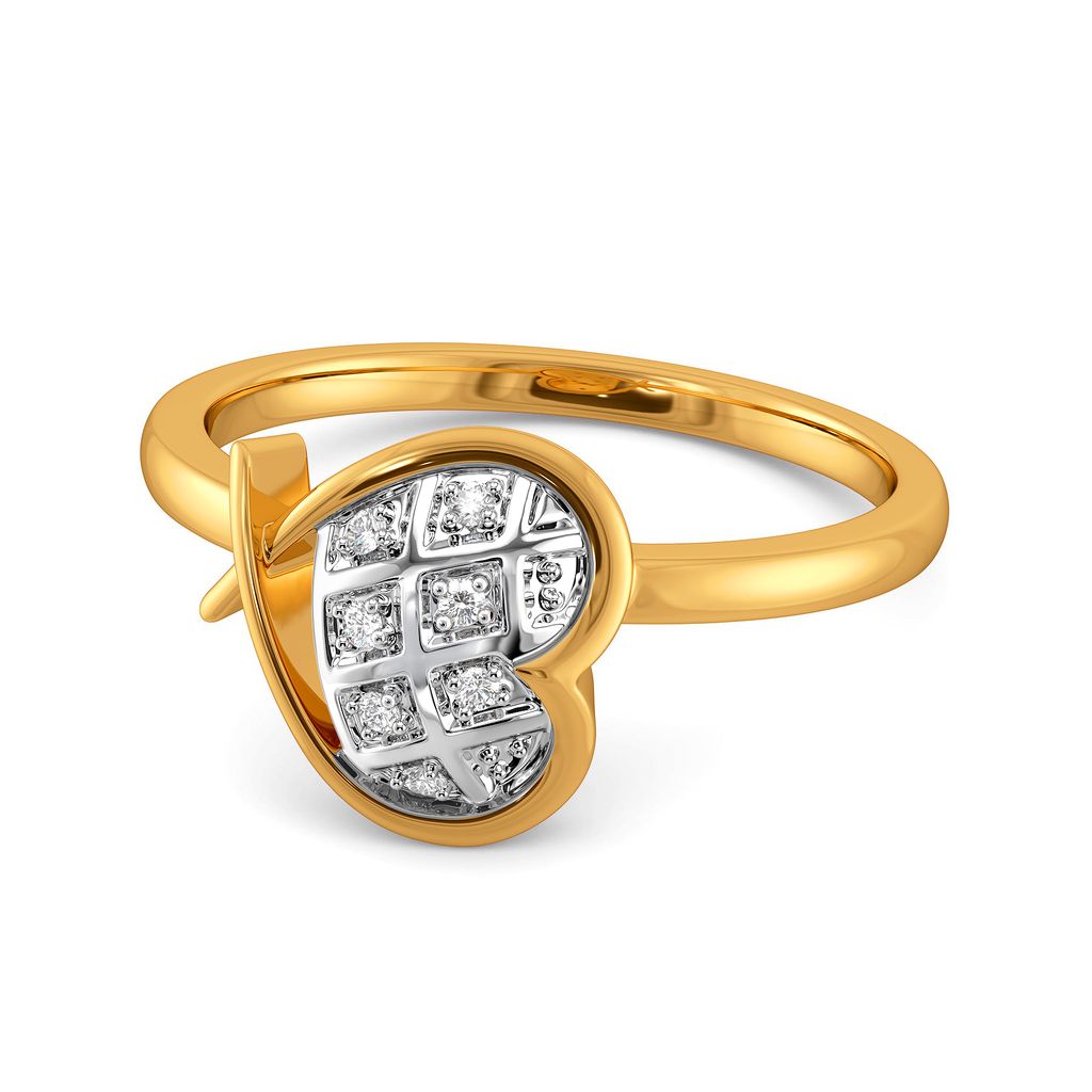 Peppy Heart Diamond Rings alternate view 2