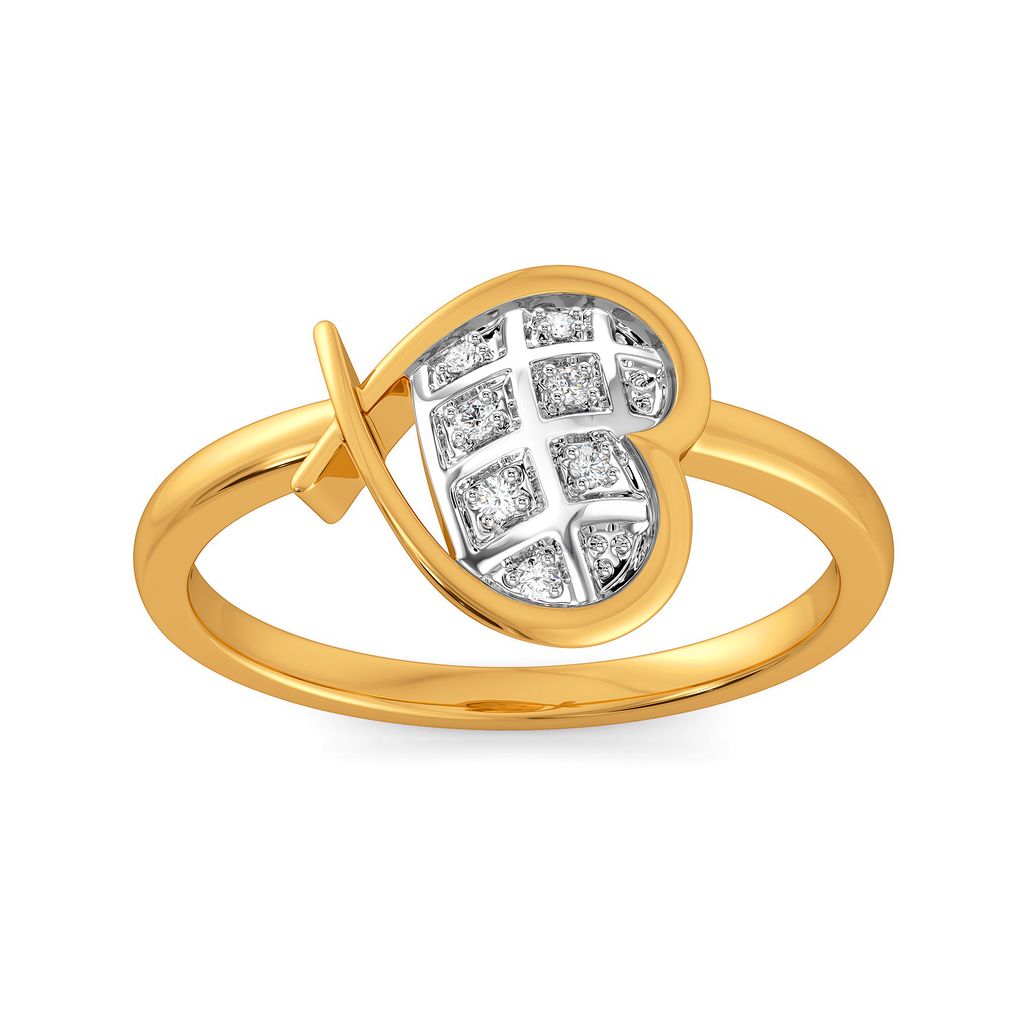 Peppy Heart Diamond Rings alternate view 3