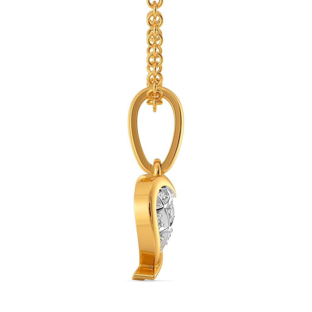 Peppy Heart Diamond Pendants