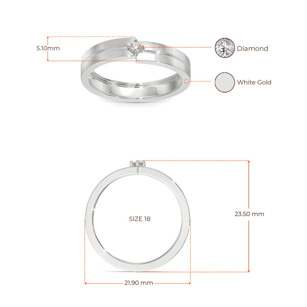 Only You Diamond Rings For Men image