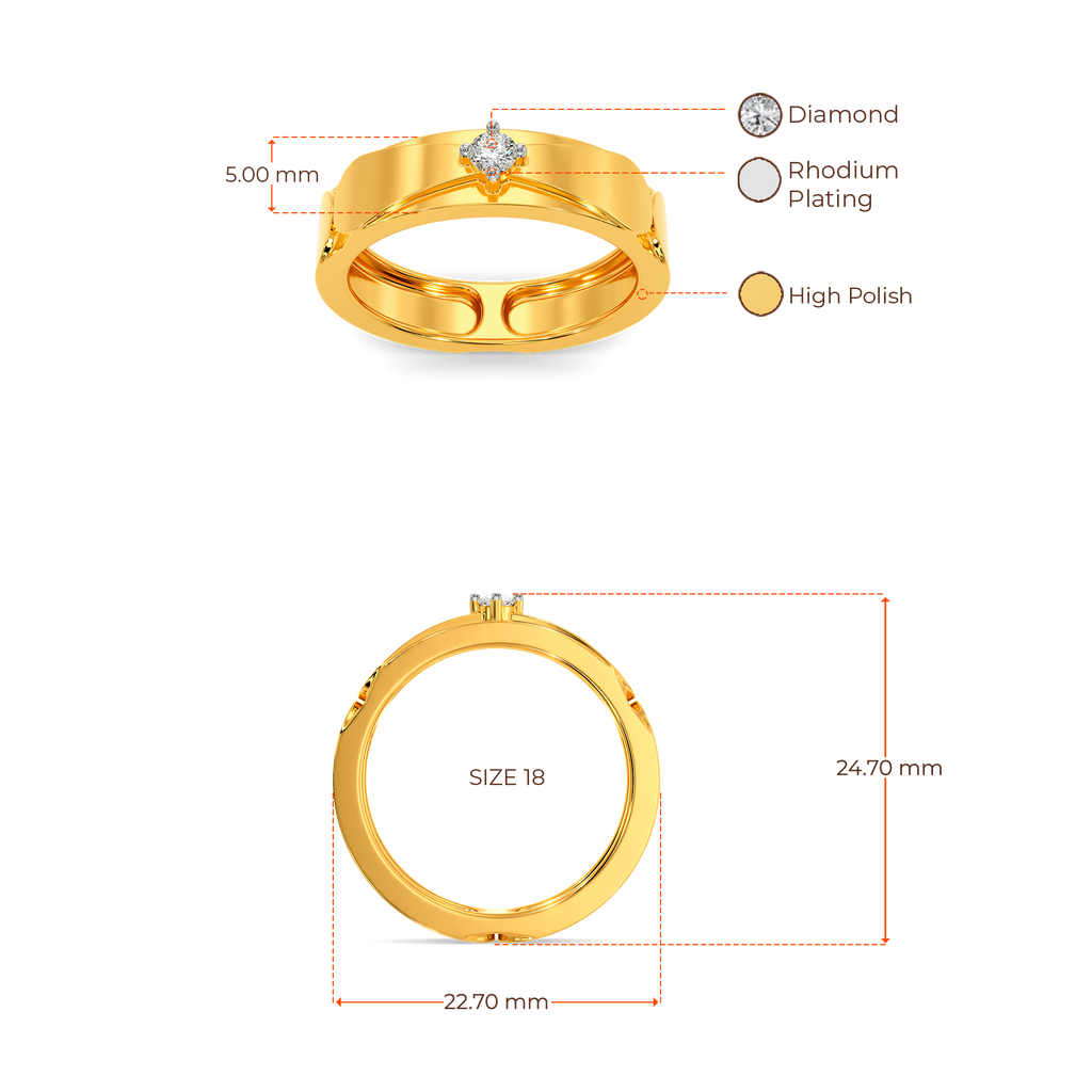All Of Me Diamond Rings For Men image
