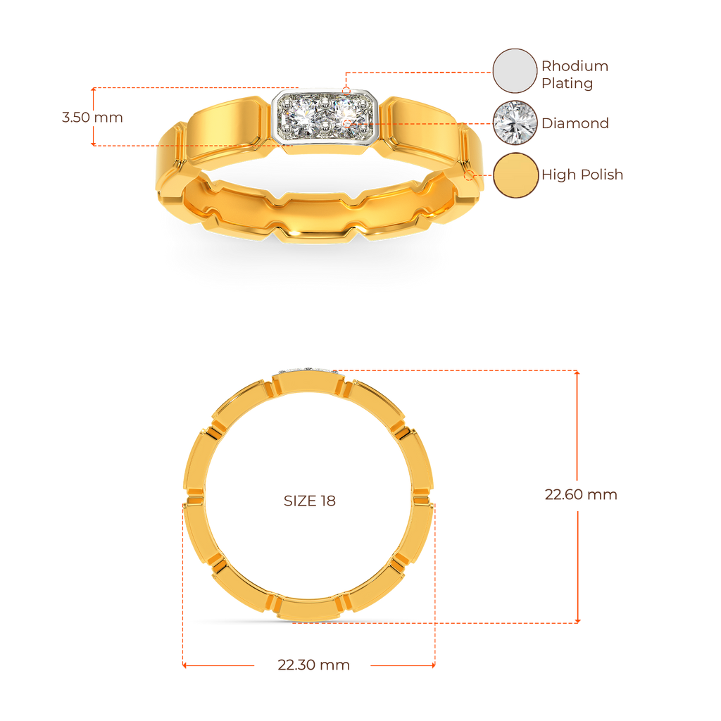 Love Of My Life Diamond Rings For Men image