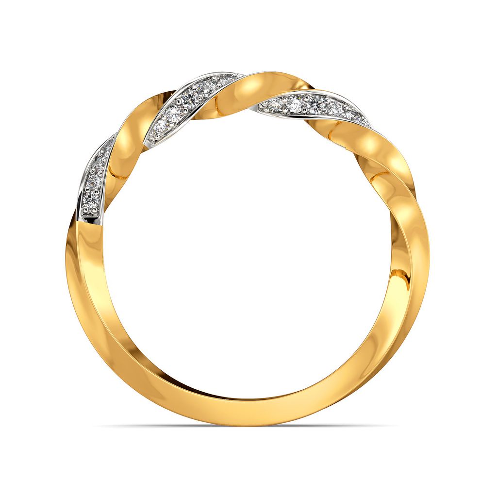 Twister Story Diamond Rings image