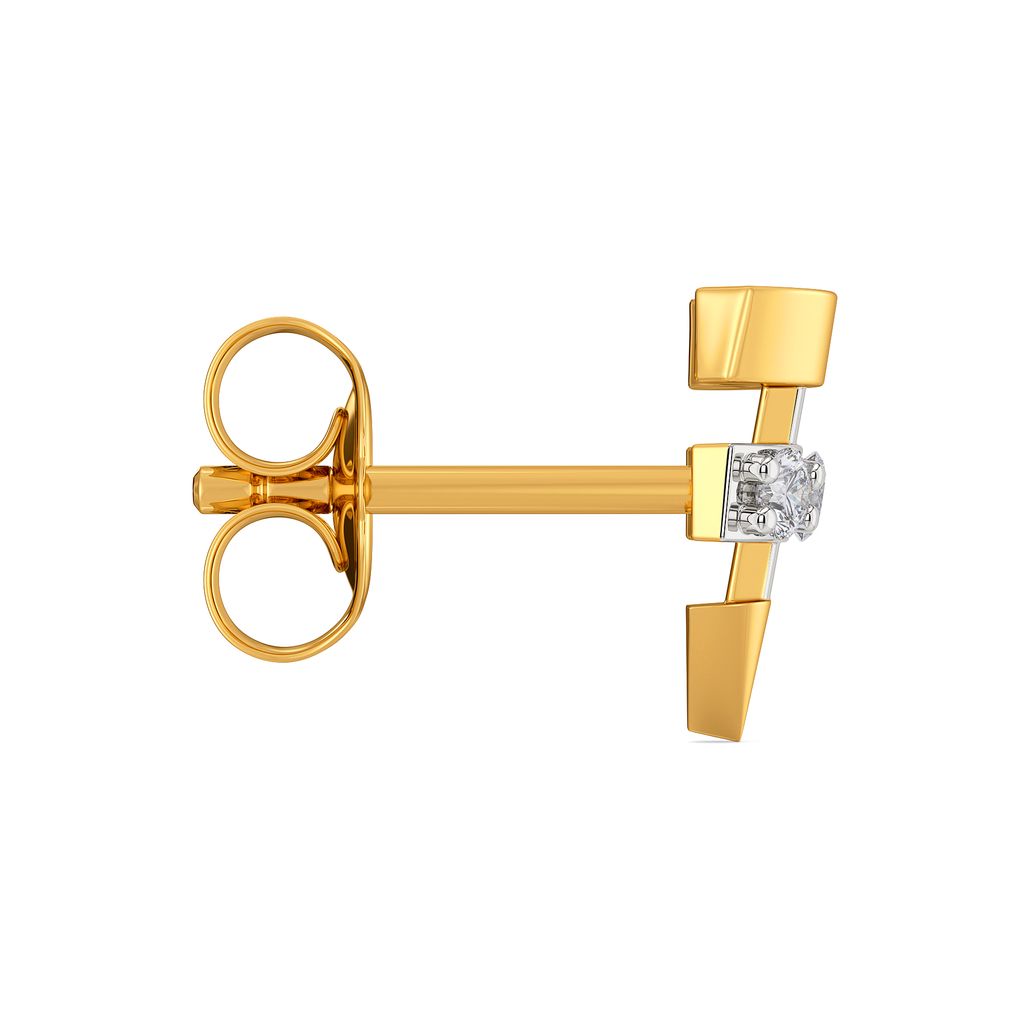 Slant Dance Diamond Earrings