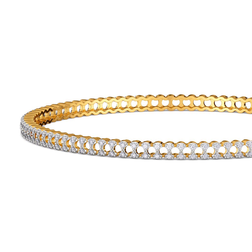 Link A Verve Diamond Bangles