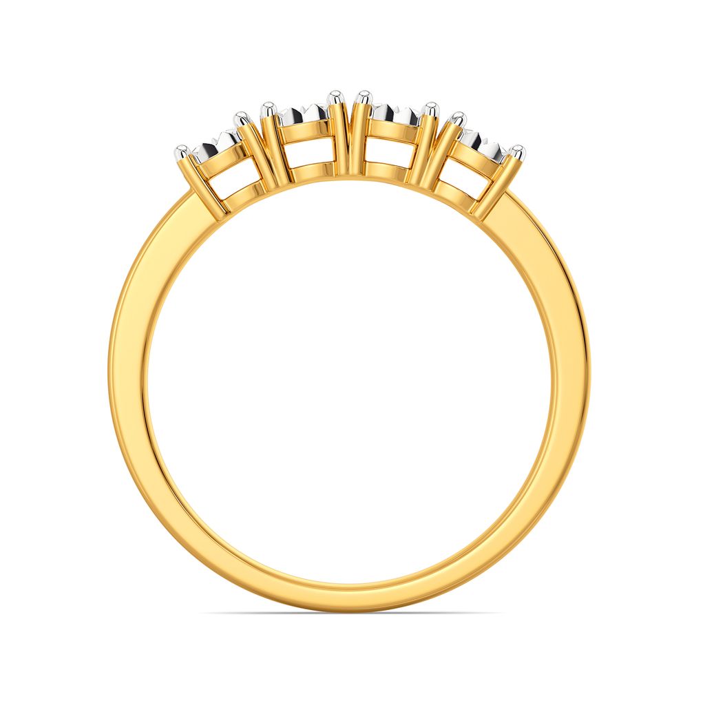 Twinkle Orbs Diamond Rings image