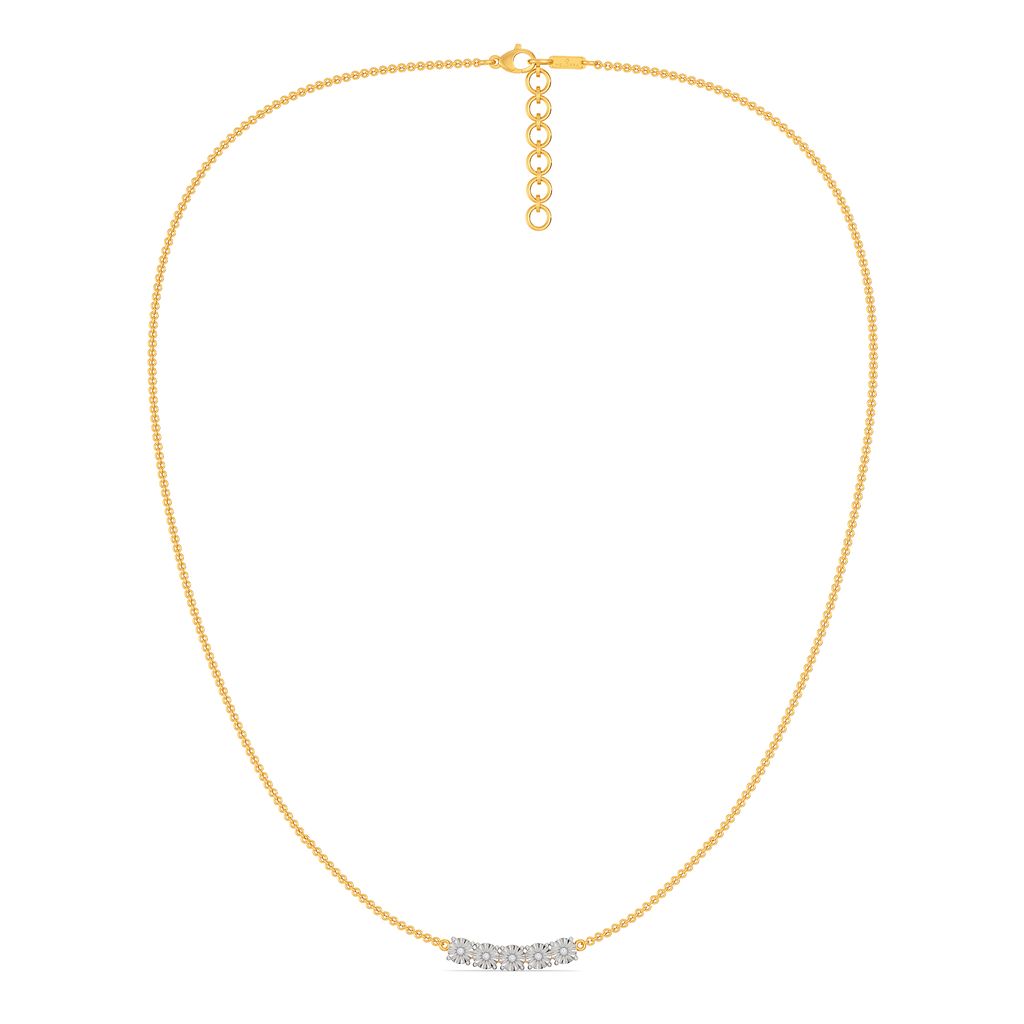 Twinkle Orbs Diamond Necklaces
