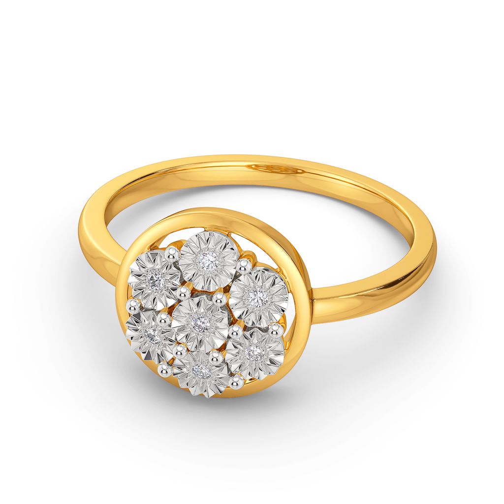 Dazzle N Loop Diamond Rings alternate view 2