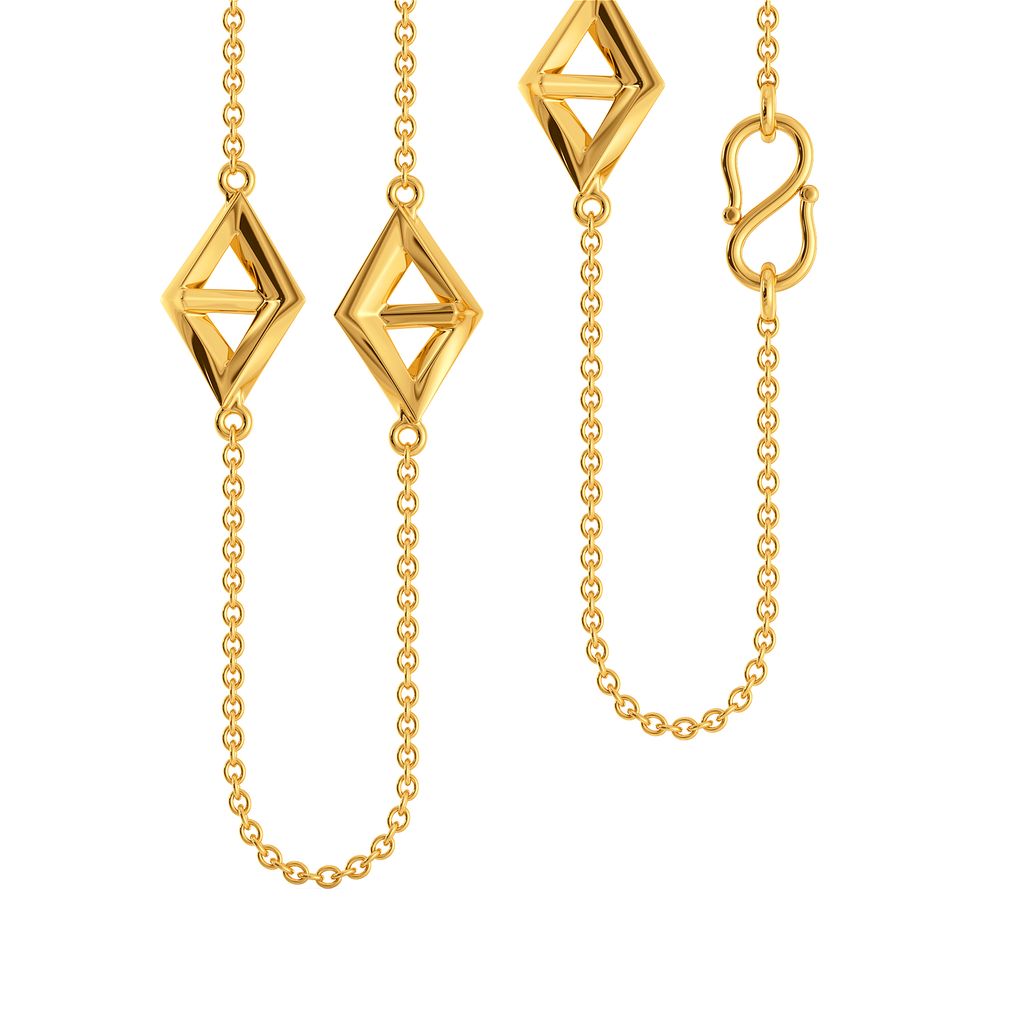 Rhomb Com Gold Chains
