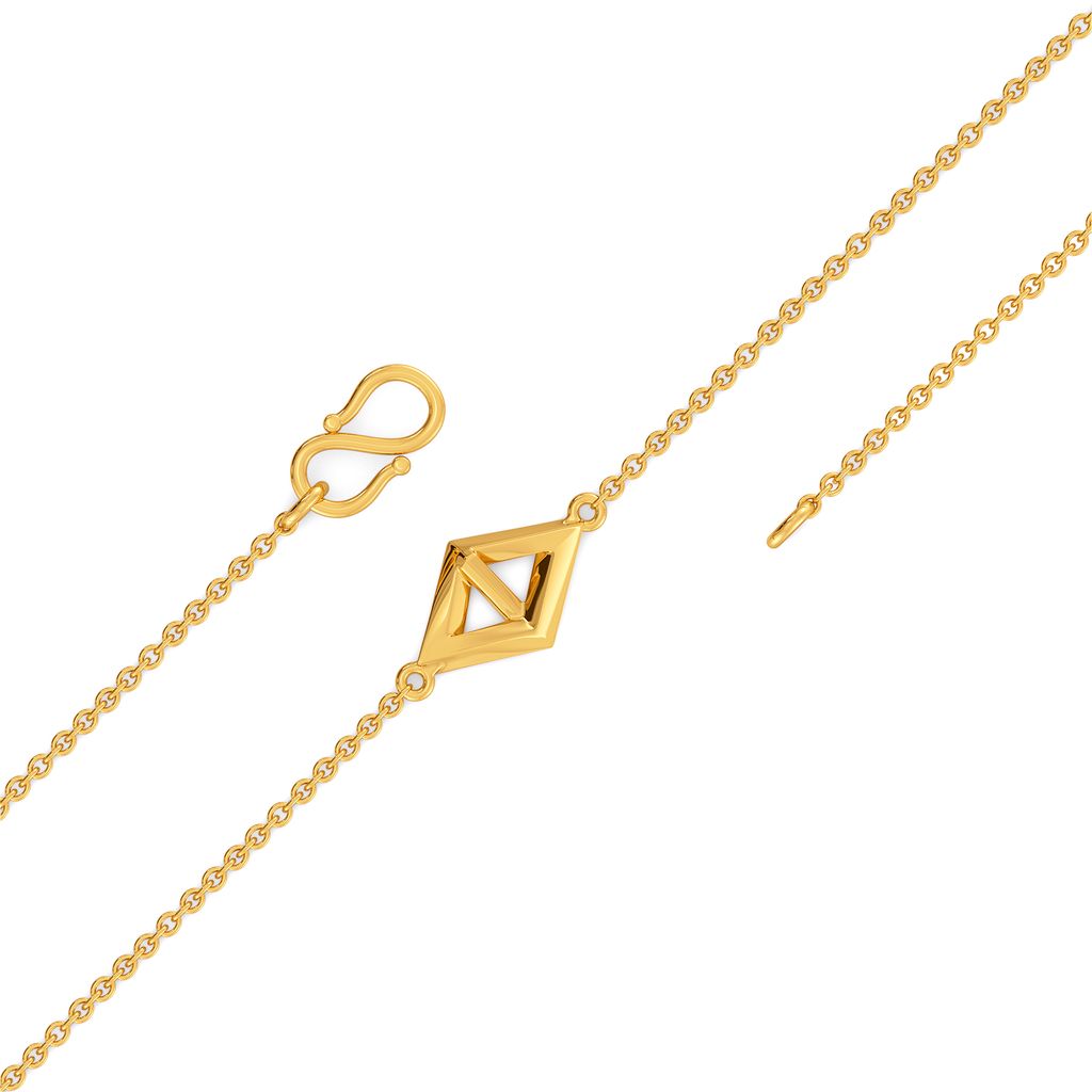 Rhomb Com Gold Chains