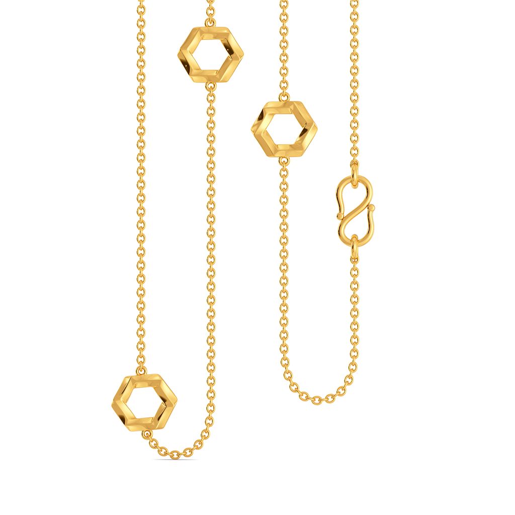Block Parade Gold Chains