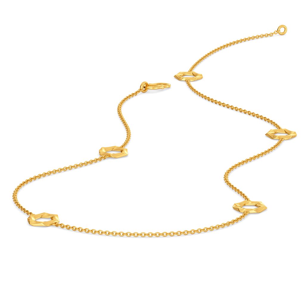 Block Parade Gold Chains