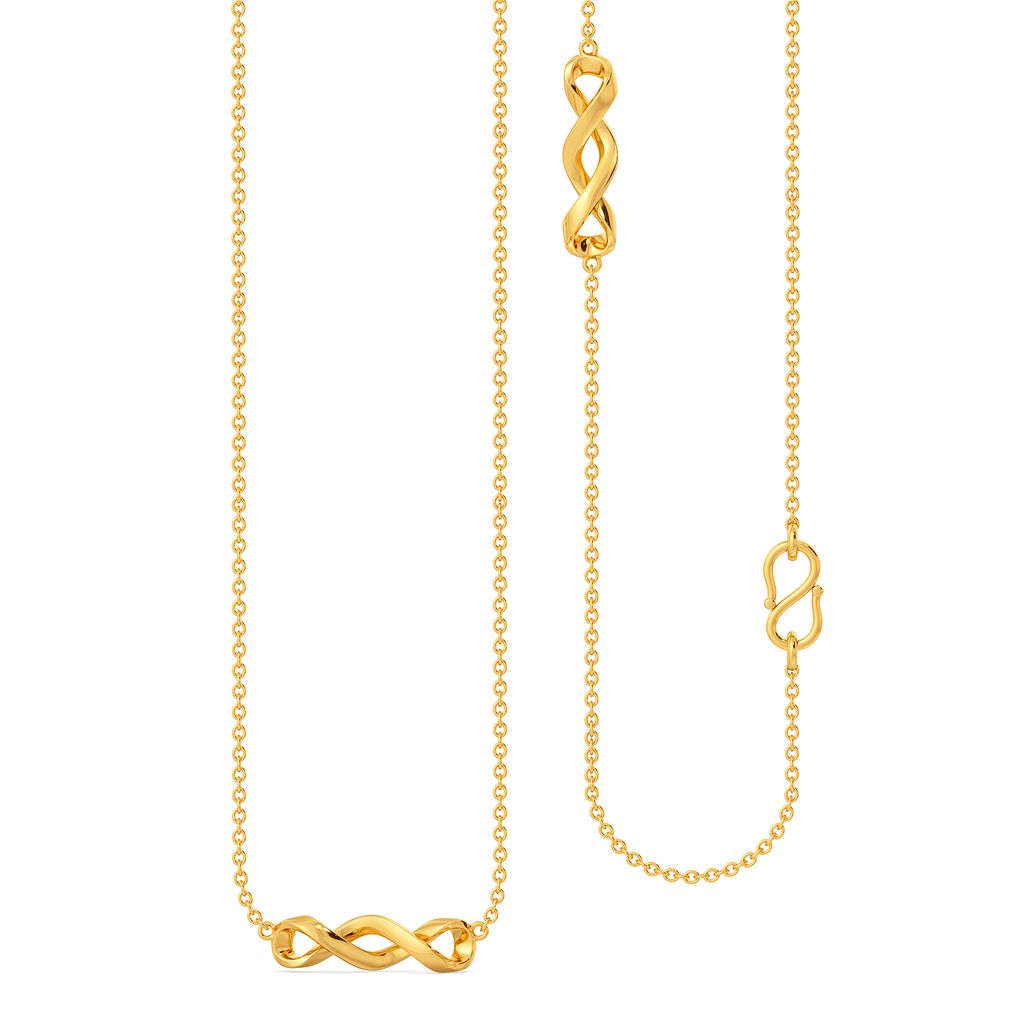 Cinch Strapped Gold Chains