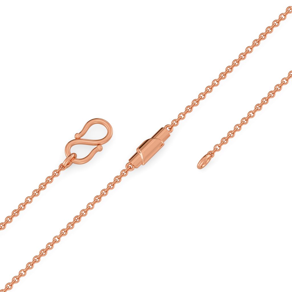 Wrapped in Rose Gold Chains