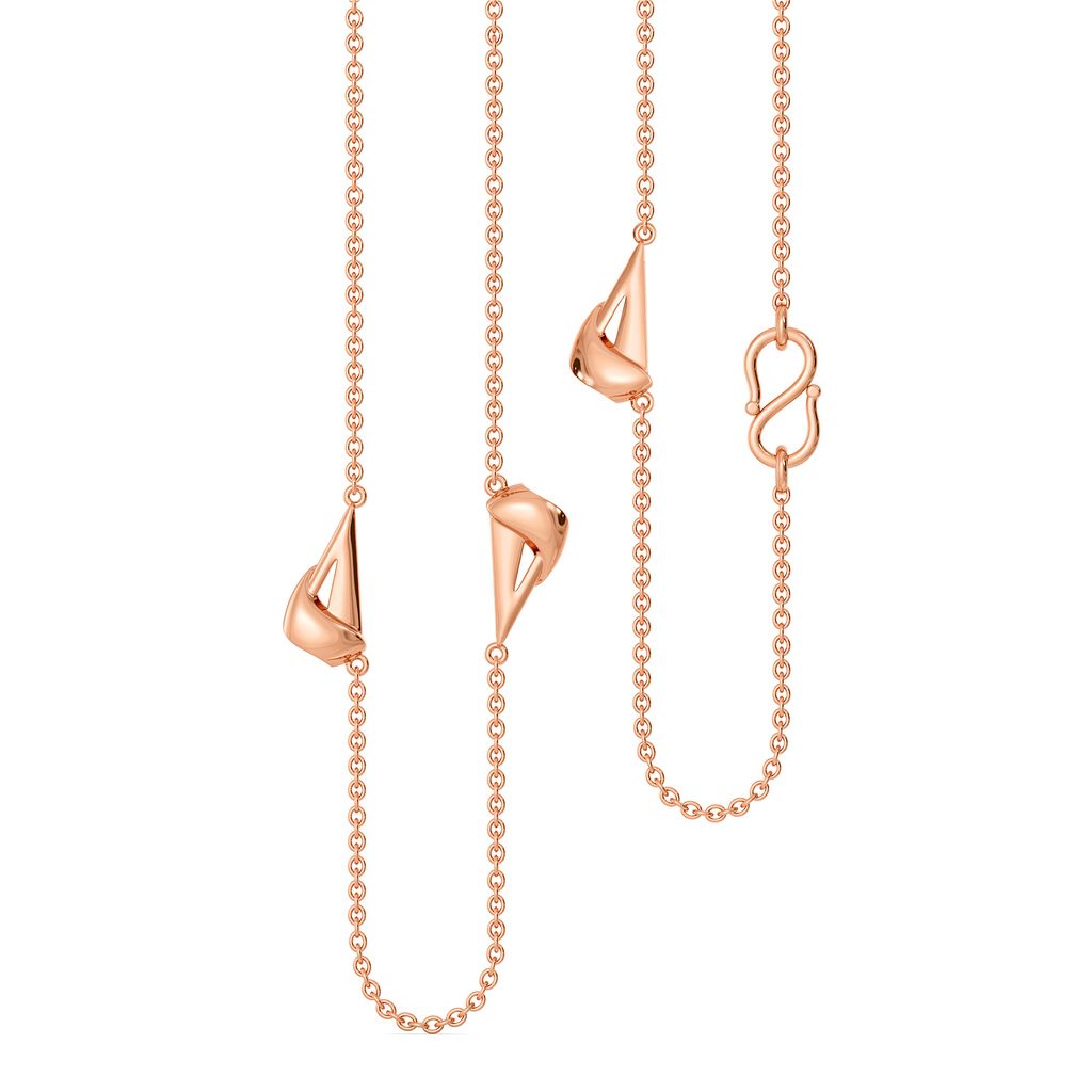 Rose Clad Gold Chains