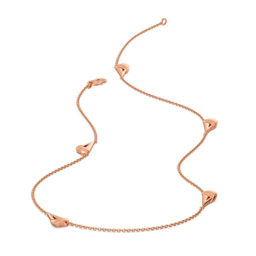 Rose Clad Gold Chains