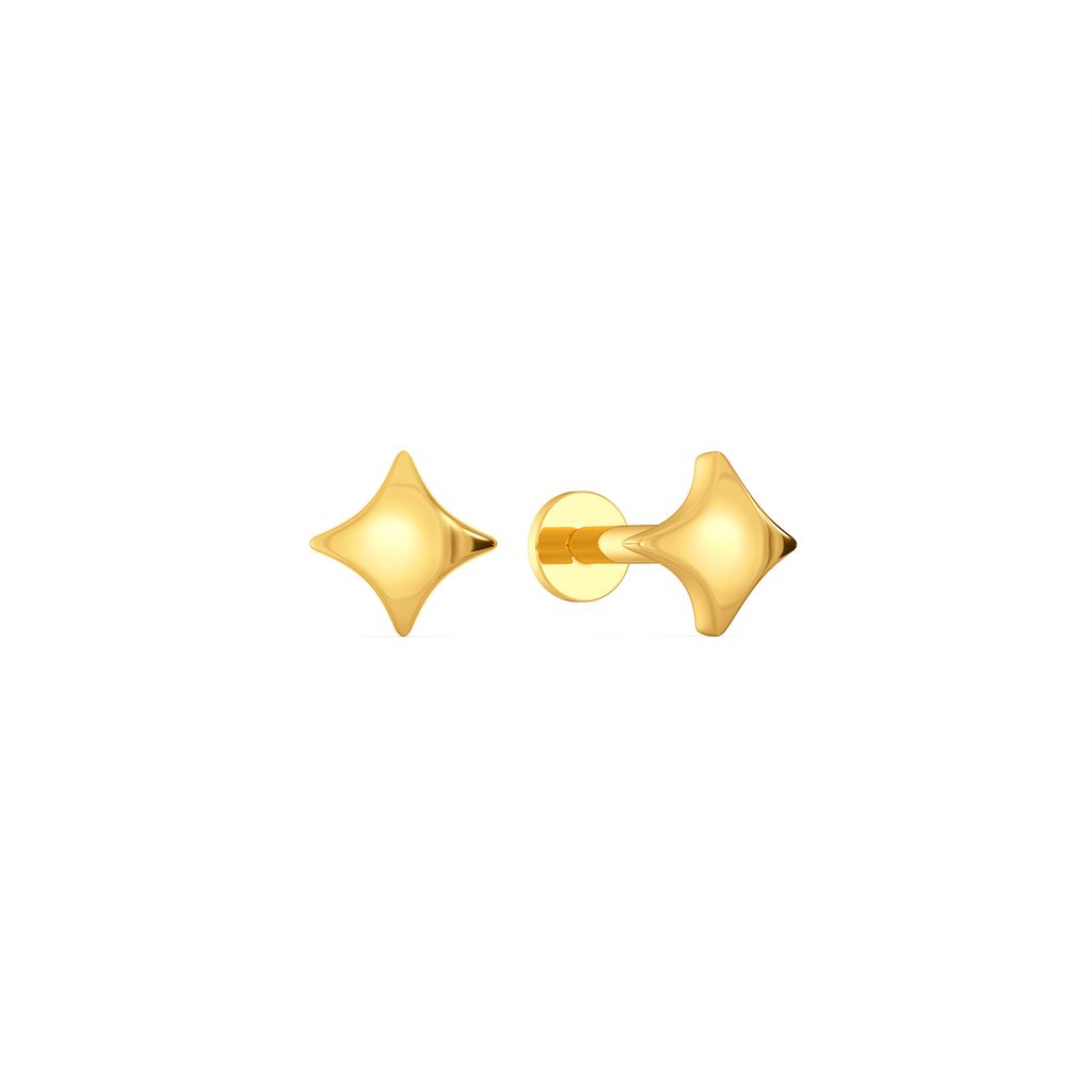 Star Scented Gold Earrings