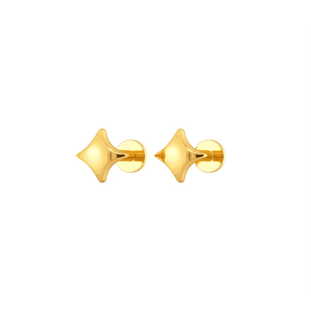 Star Scented Gold Earrings
