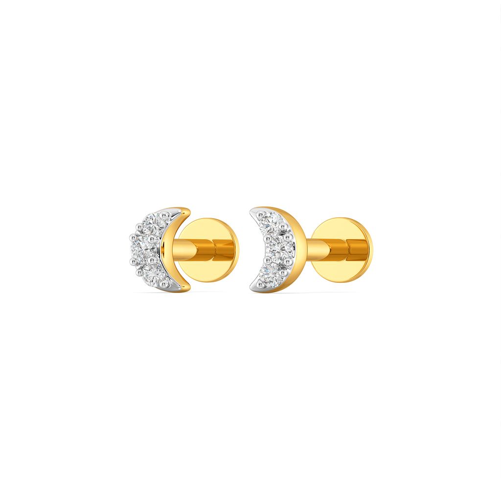 Moon Magic Diamond Earrings