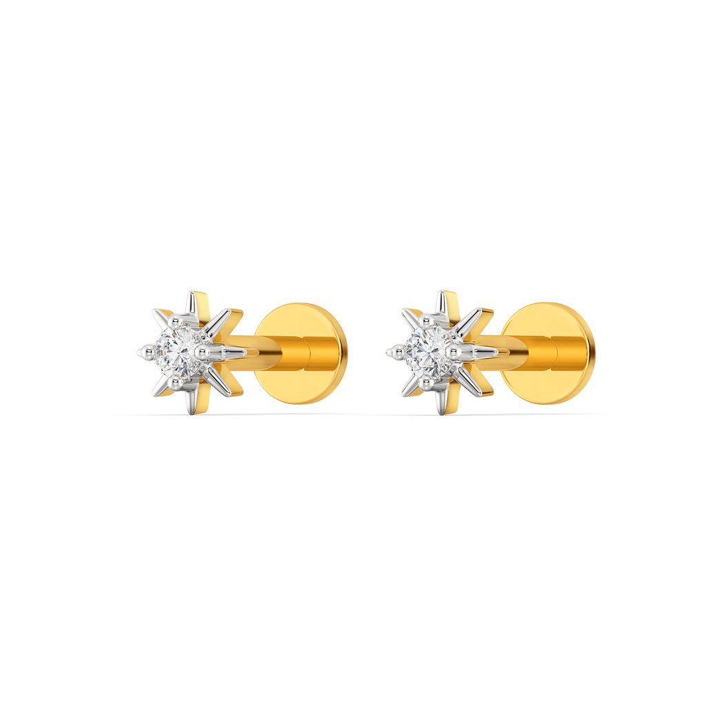 Star Power Diamond Earrings