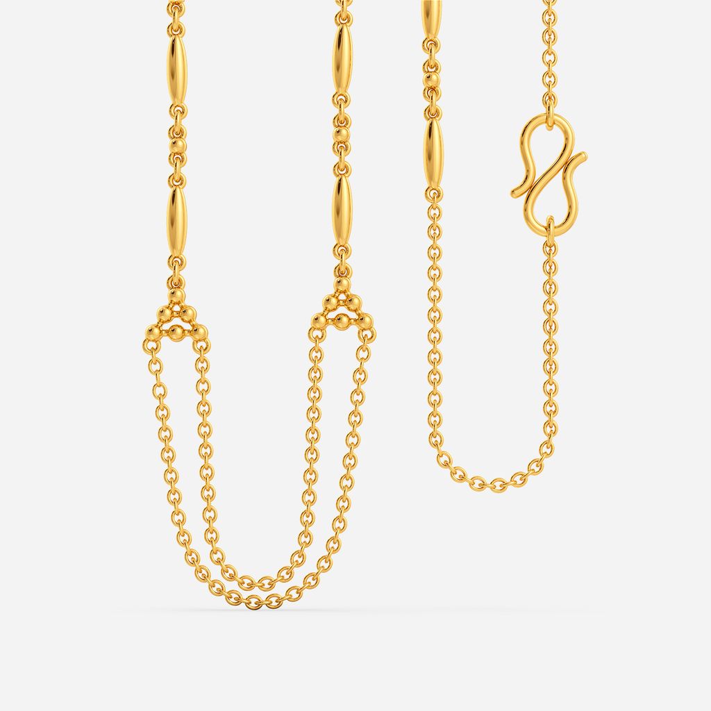 Dash N Dot Gold Chains