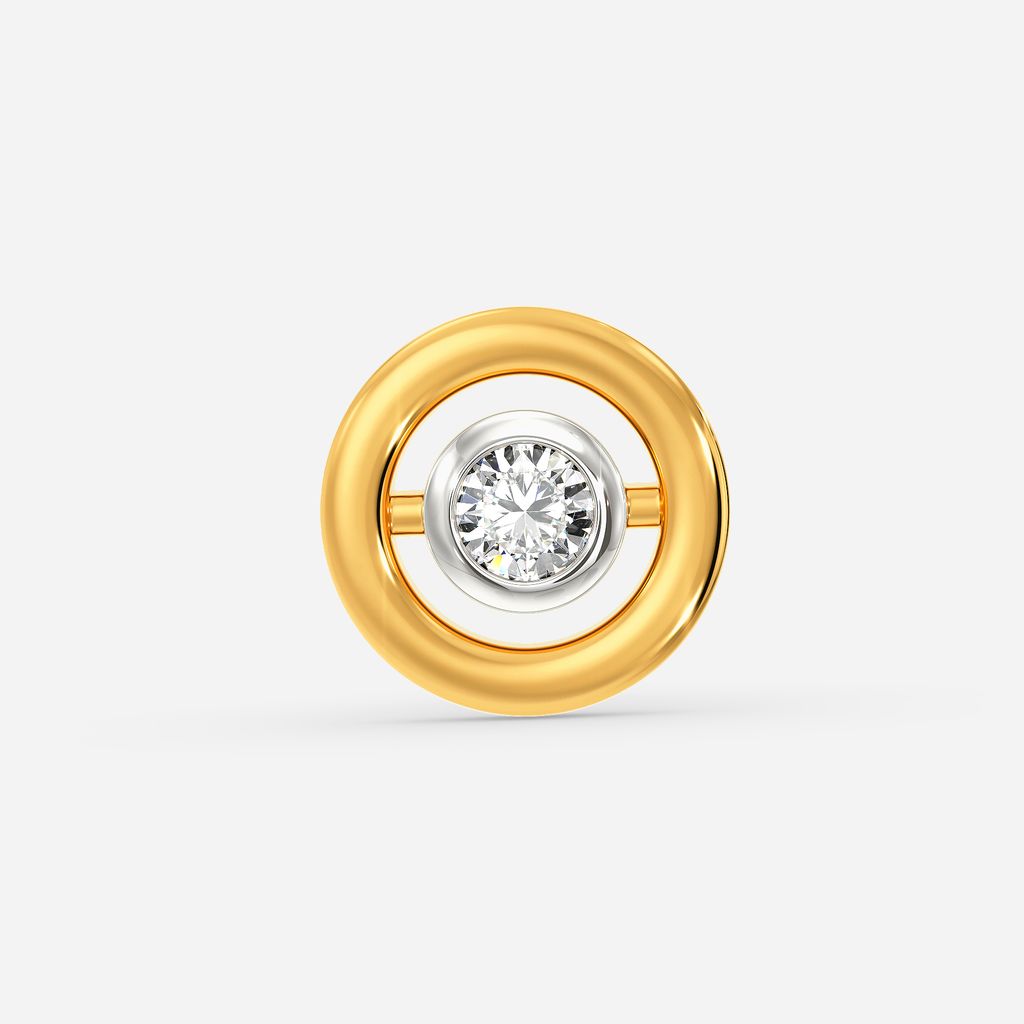 Engulfed In Love Diamond Nose Pins