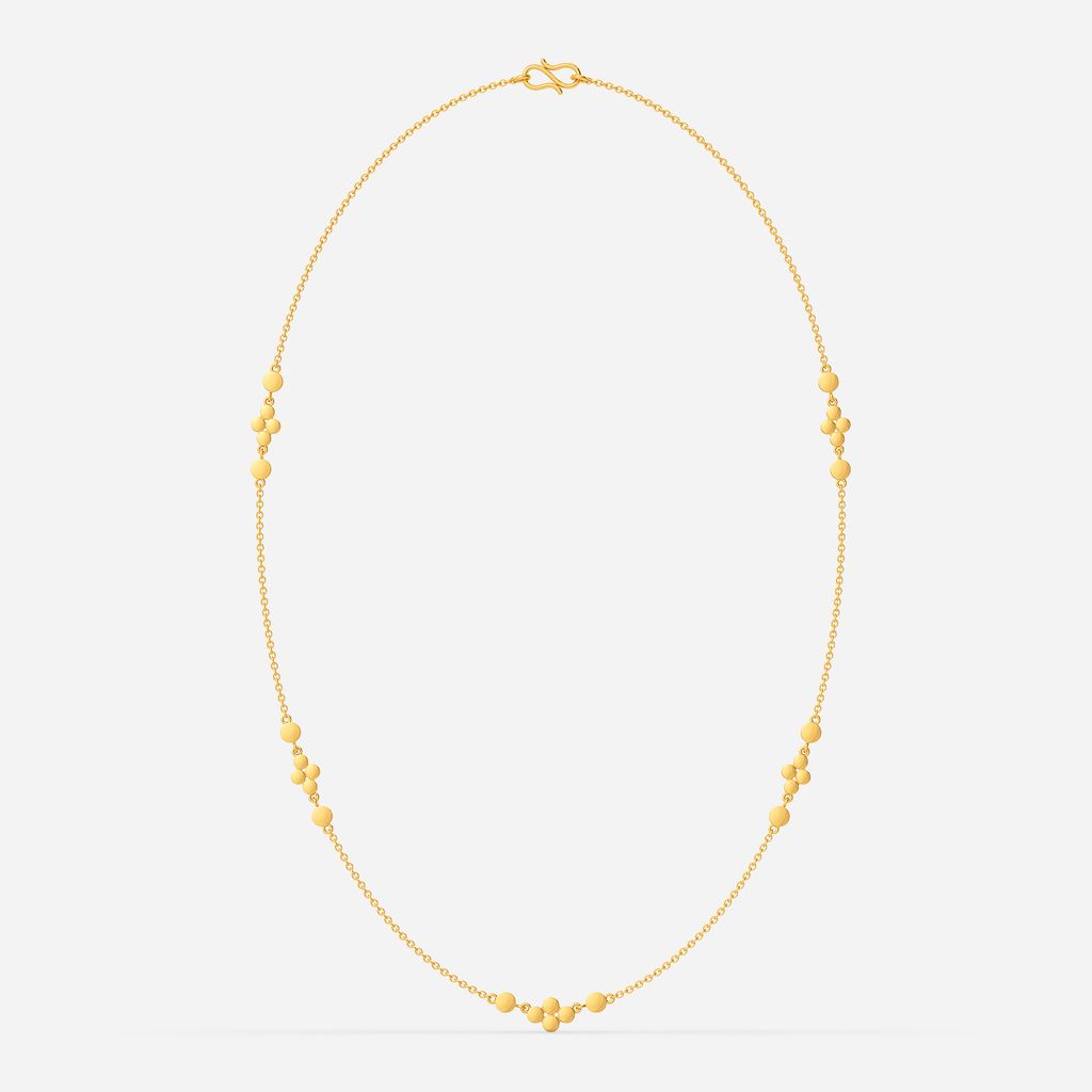 Disc O Groove Gold Chains