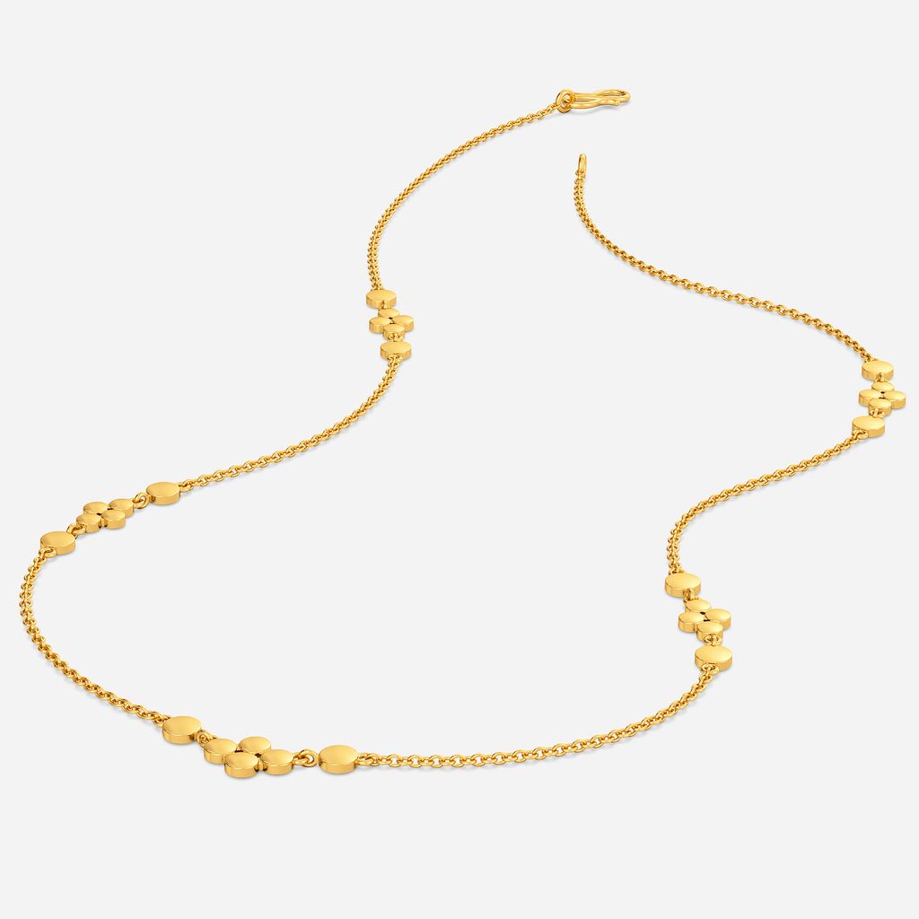 Disc O Groove Gold Chains