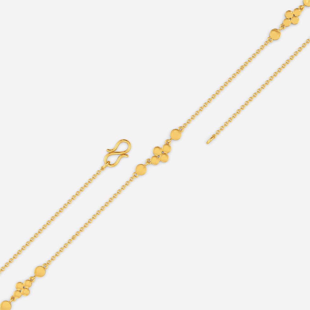 Disc O Groove Gold Chains