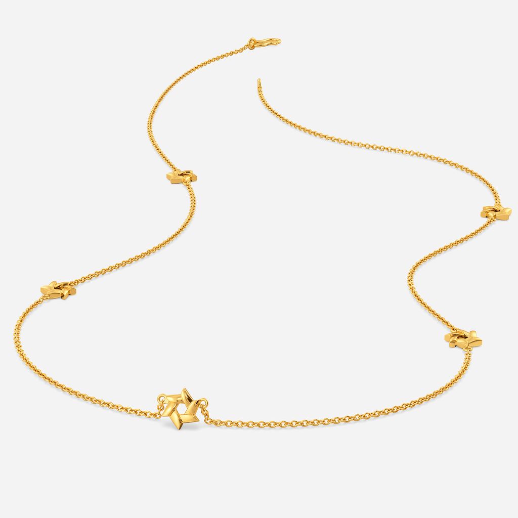 Wild Flower Gold Chains