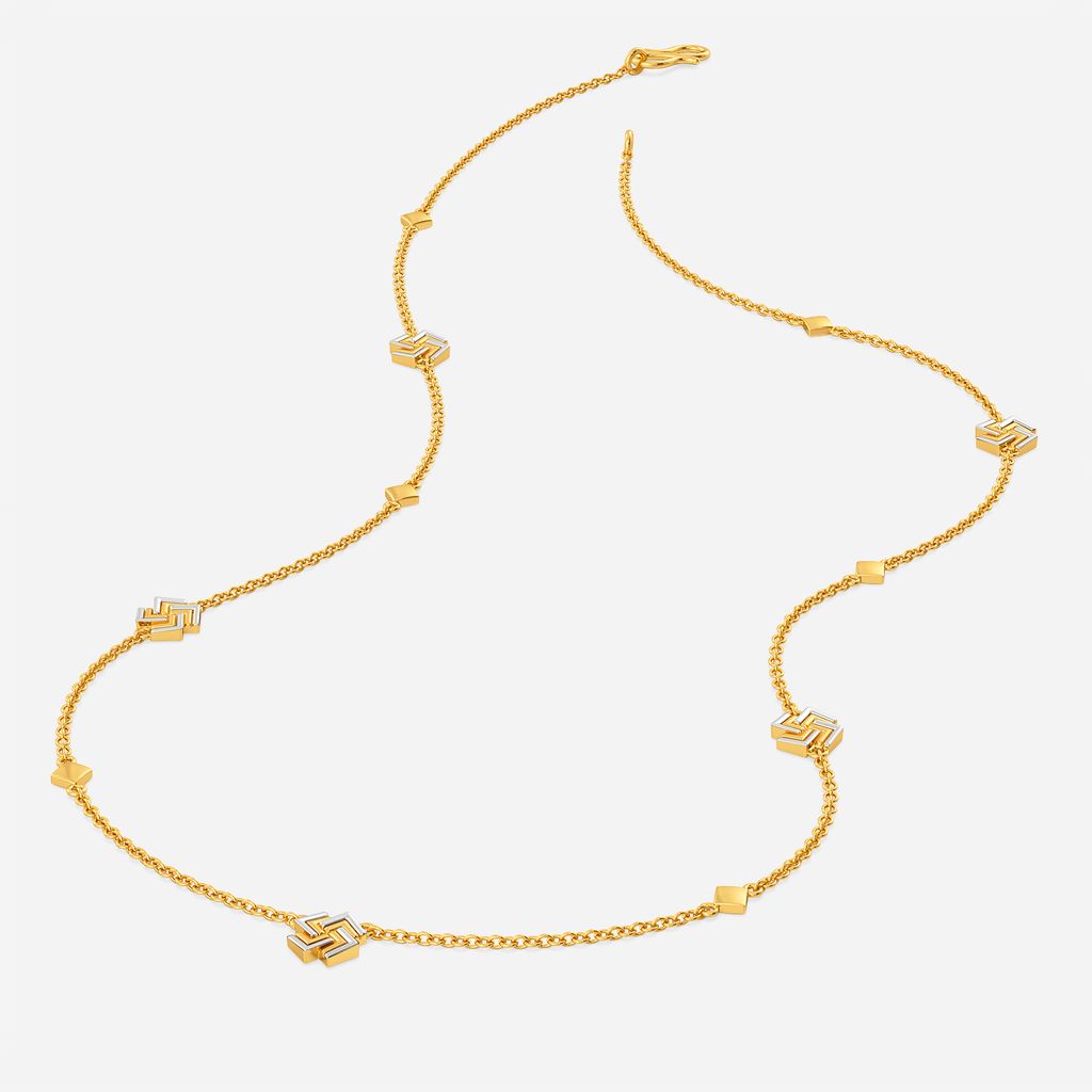 Peppy Pinwheel Gold Chains