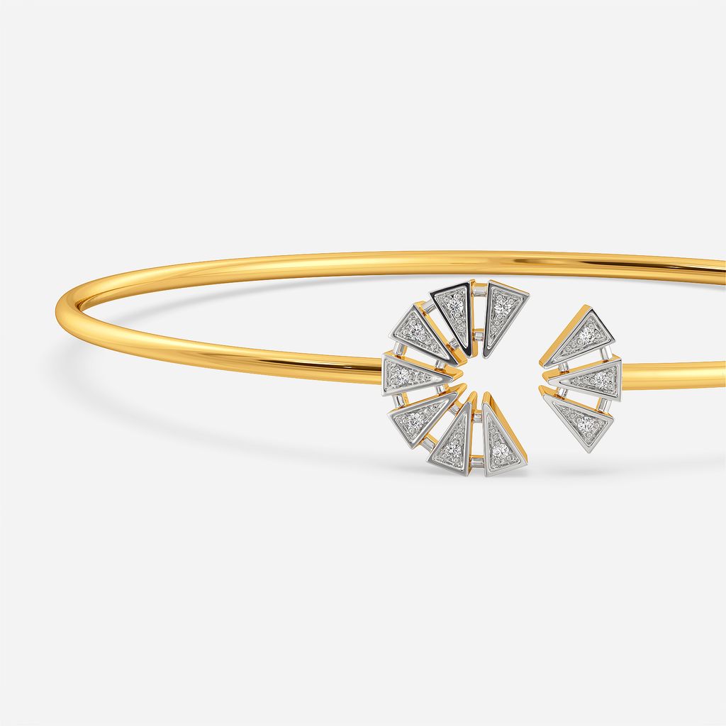 Trigonal Chemistry Diamond Bangles