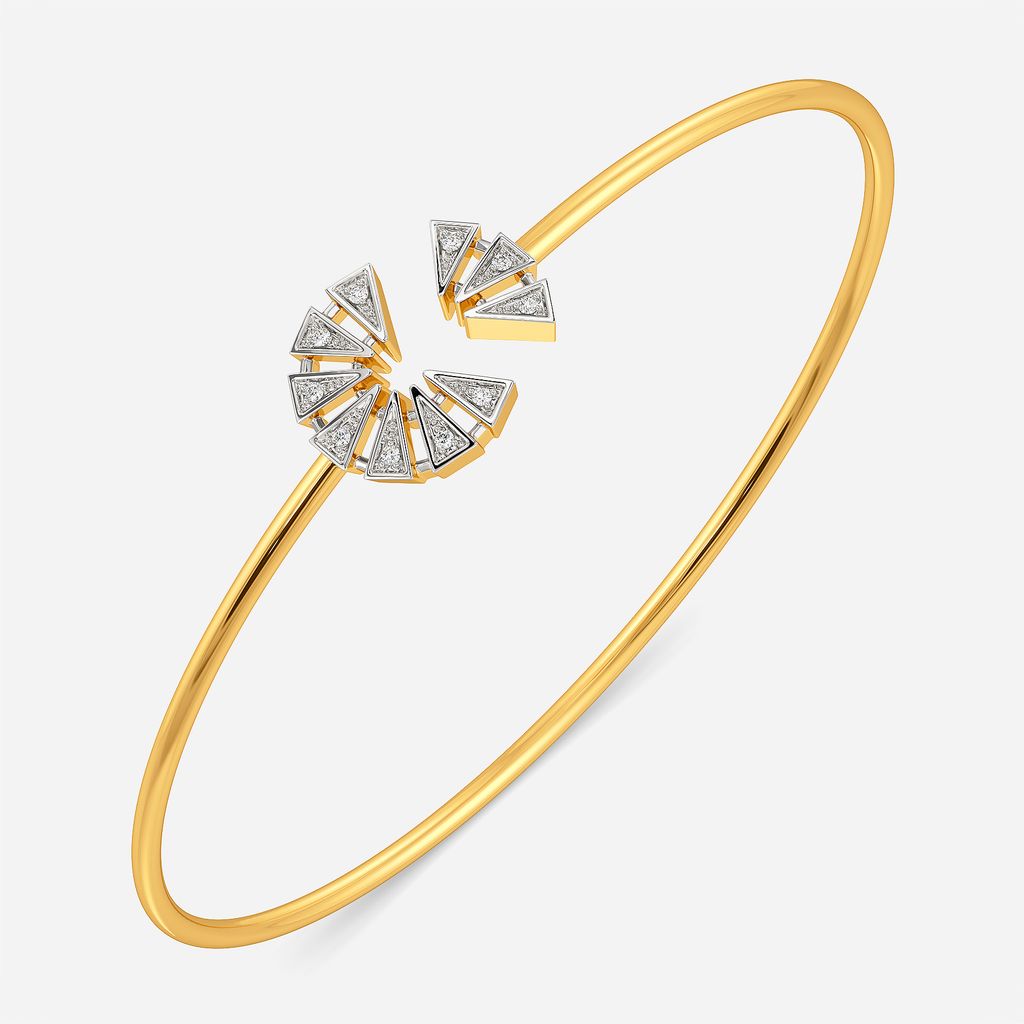Trigonal Chemistry Diamond Bangles