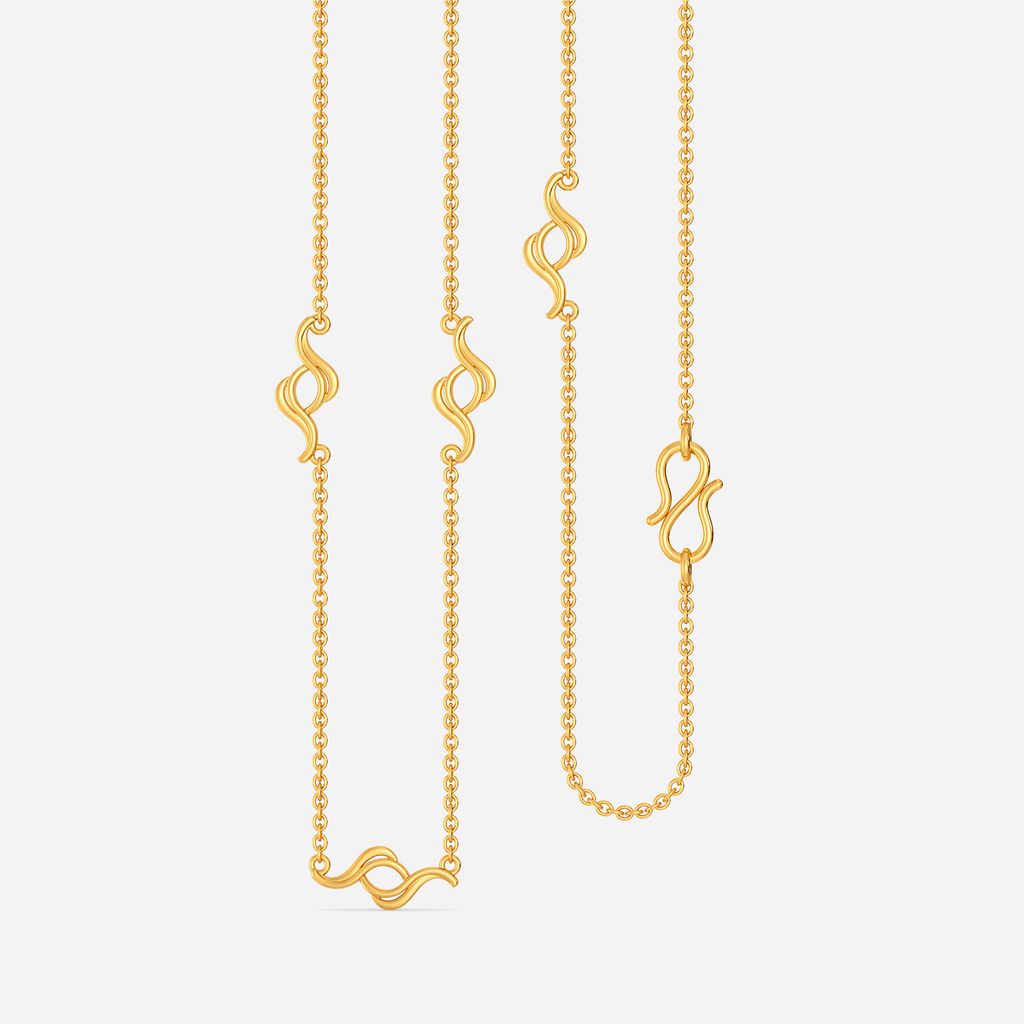 Swirl O Whirl Gold Chains