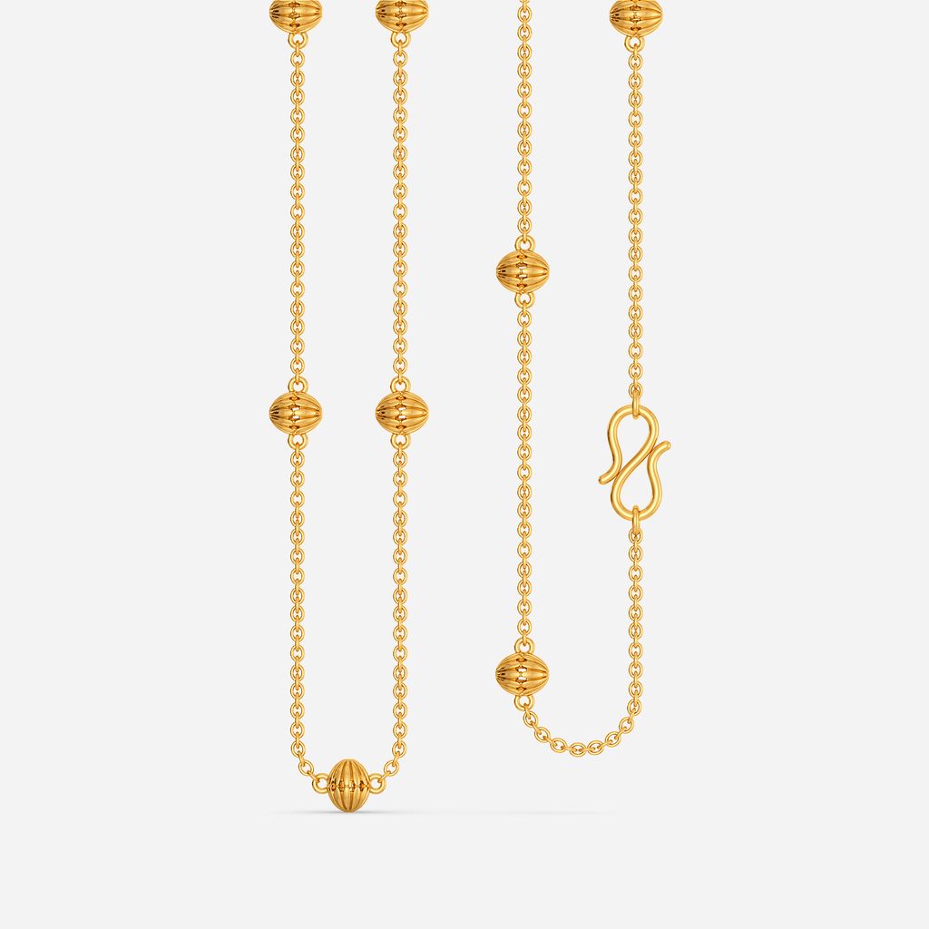 Sphere Me Not Gold Chains