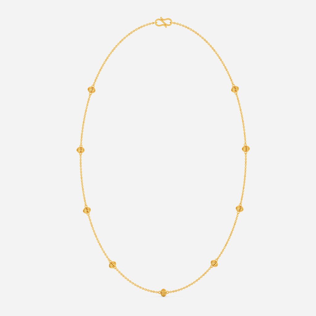 Sphere Me Not Gold Chains