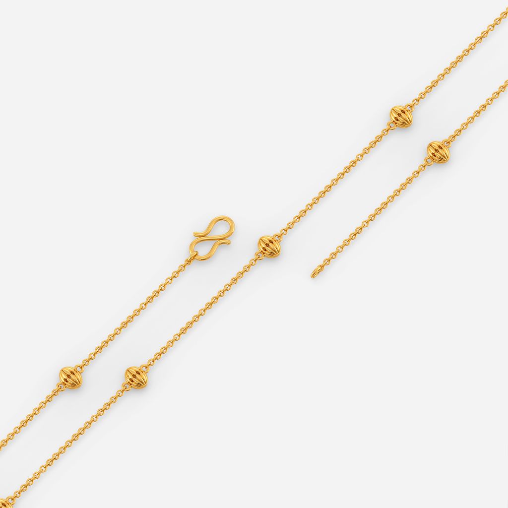 Sphere Me Not Gold Chains