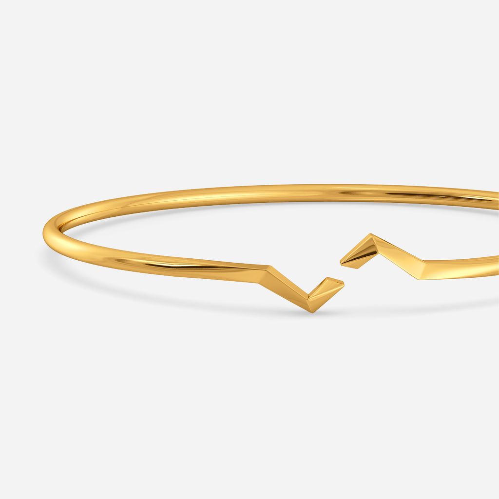 Fire Bolt Gold Bangles