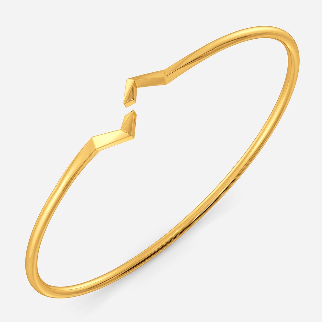 Fire Bolt Gold Bangles
