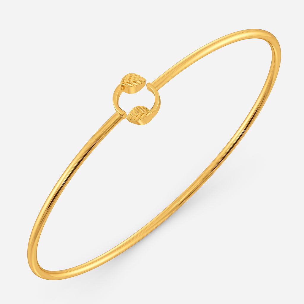 Acanthus Gold Bangles