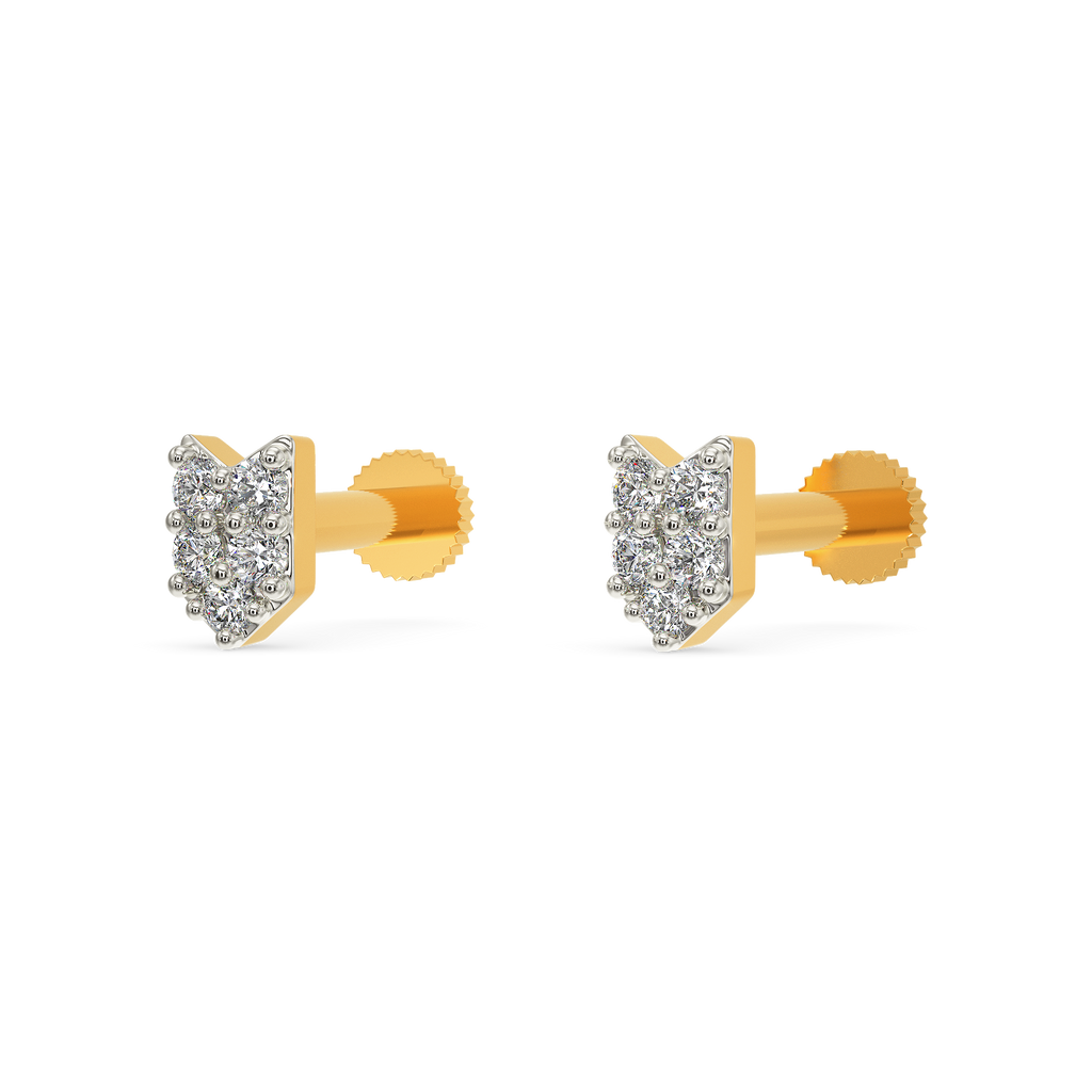 With Love Diamond Earrings