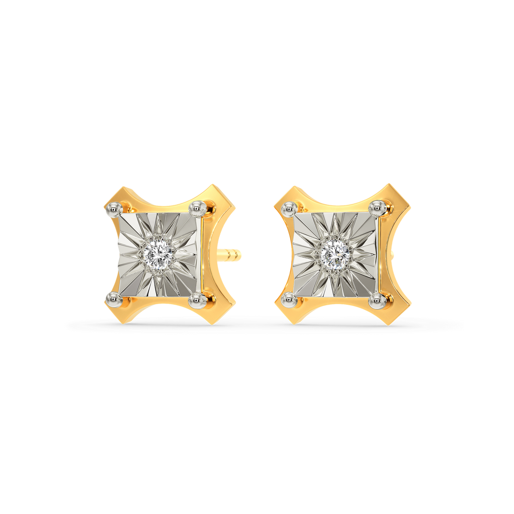 Two Tales Diamond Earrings