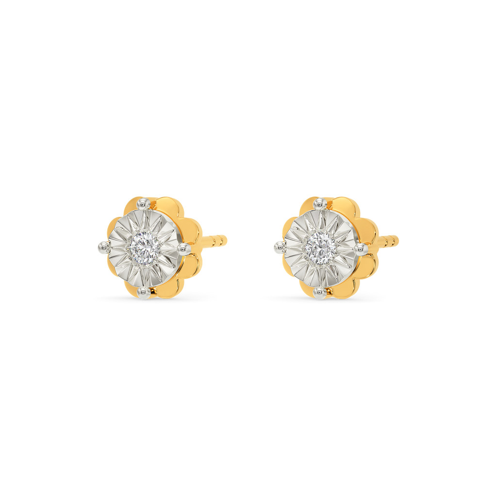 Glitz Flora Diamond Earrings