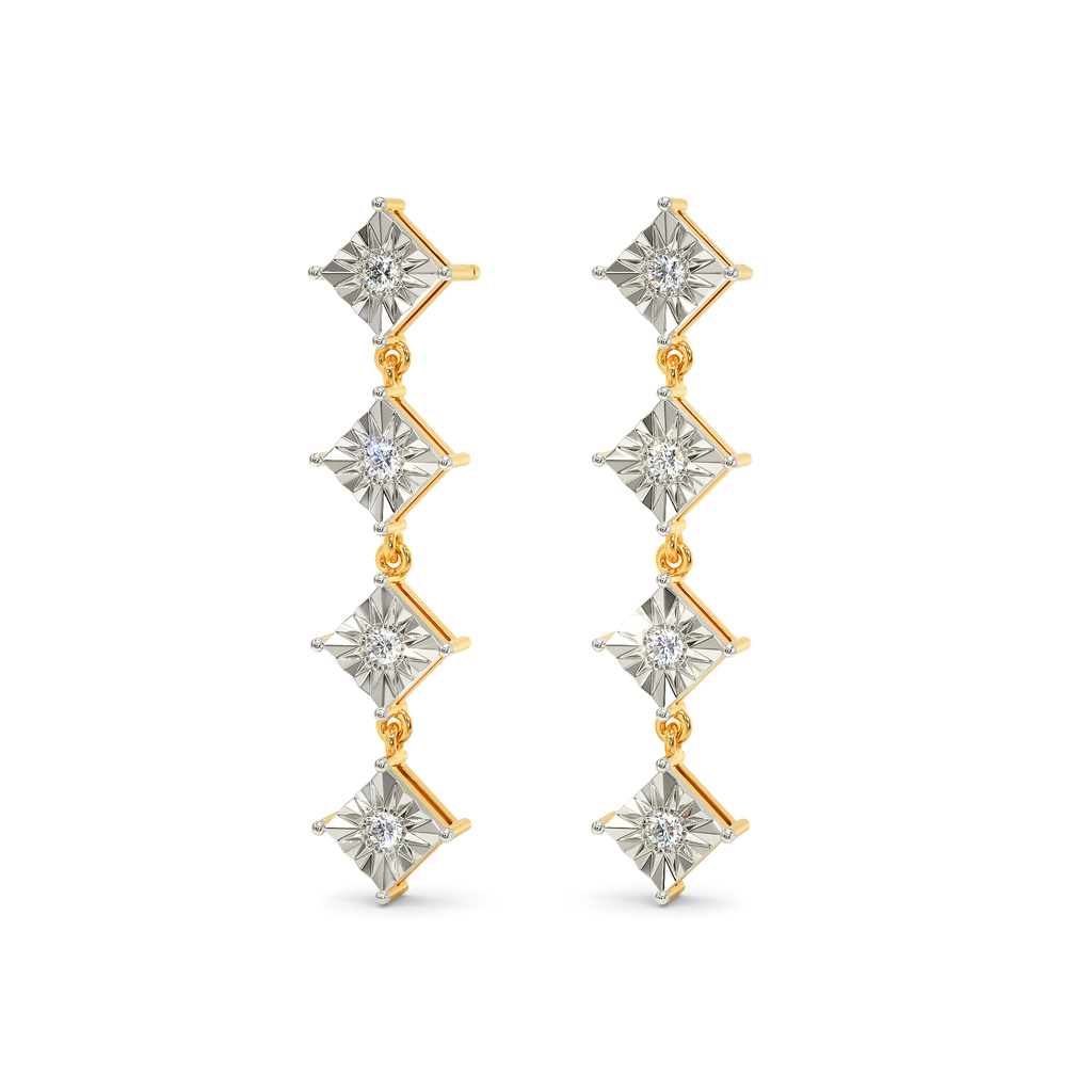 Fourth Order Diamond Earrings
