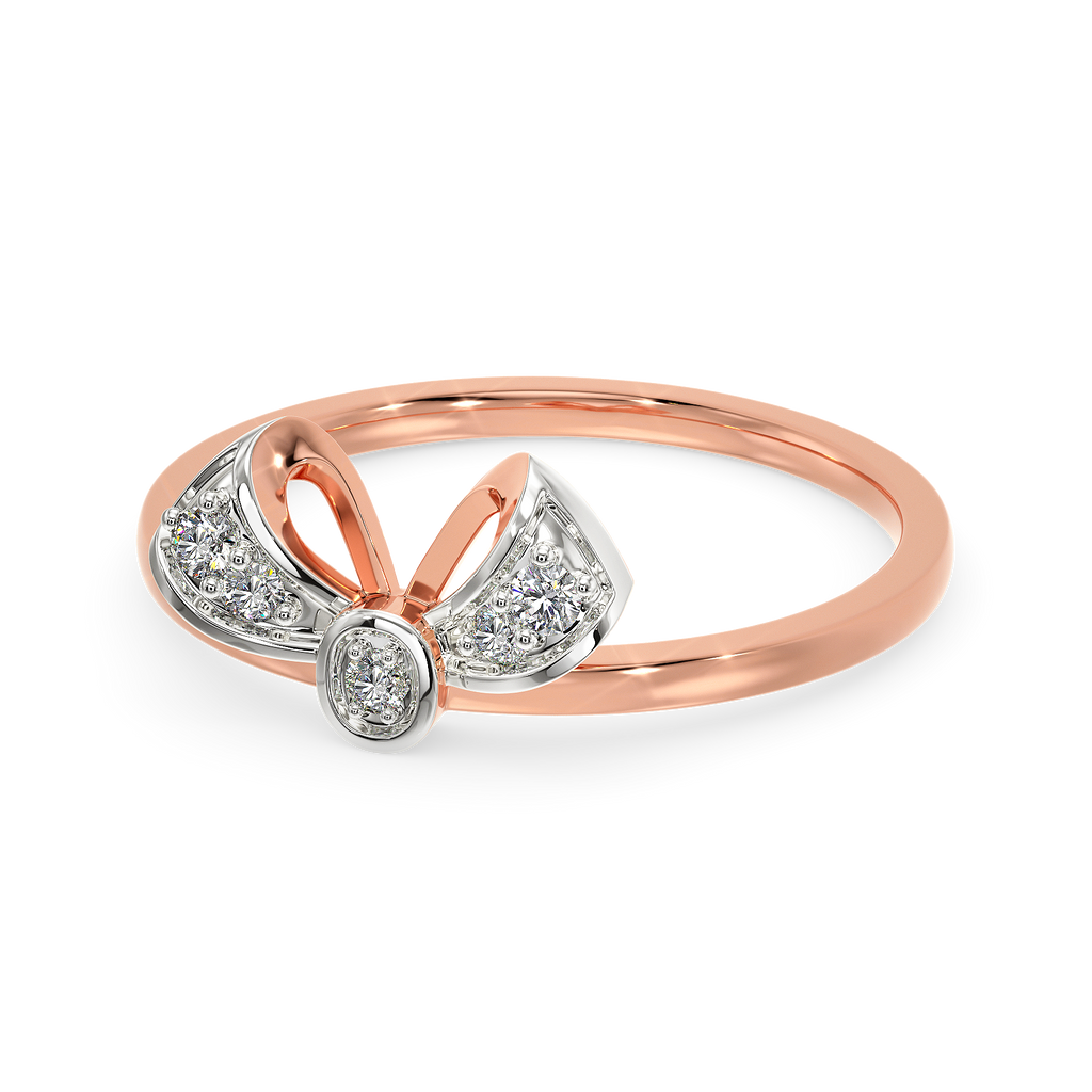 Just Bow It Diamond Rings alternate view 2