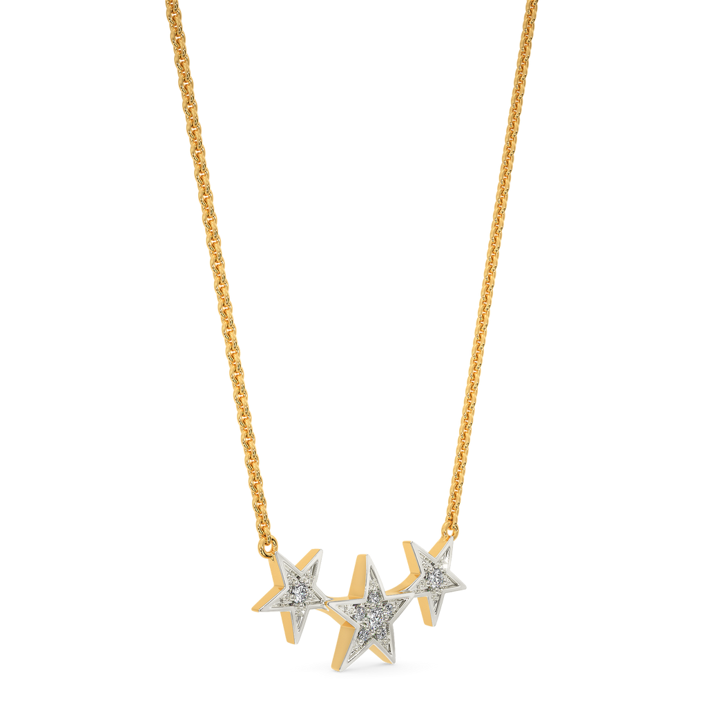 Counting Stars Diamond Necklaces