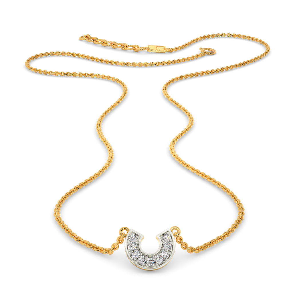 For U Diamond Necklaces